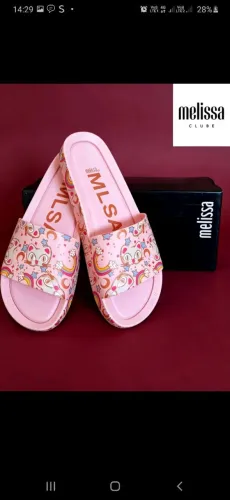 Chinelo Melissa slide estampado original