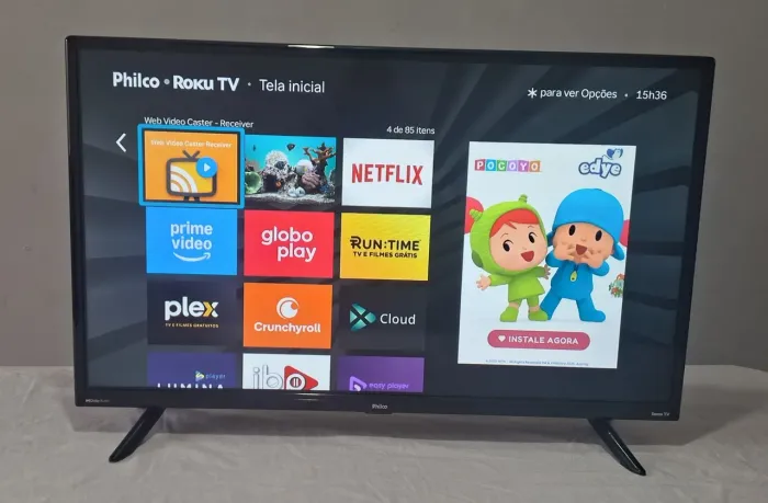 Vendo tv smart PHILCO ROCKU 32' COMPLETA