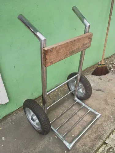 Carrinho para motor de popa inox