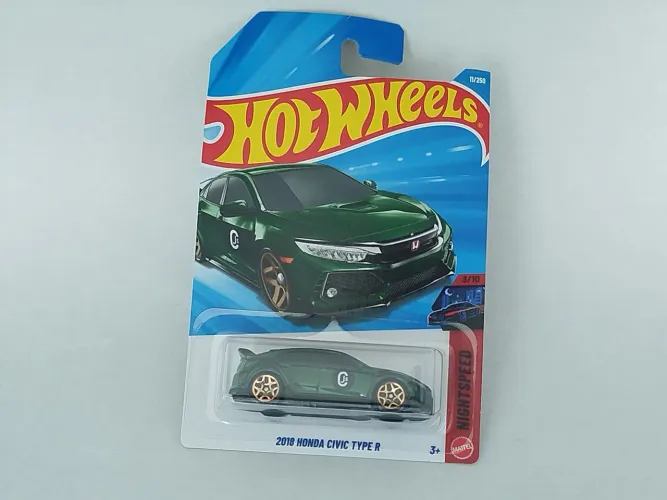 Miniatura Hotwheels - 2018 Honda Civic Type E - 1/64