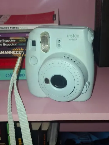 câmera instantânea fujifilm instax mini 9 azul