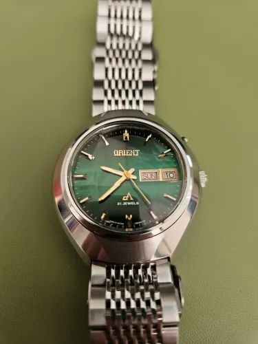 Relógio Orient Vintage Chrono Ace Automático 21 Jewels EXCELENTE