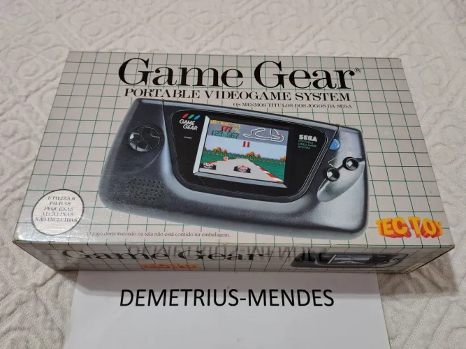 Tectoy Game Gear inoperante - c/ vídeo e completo!