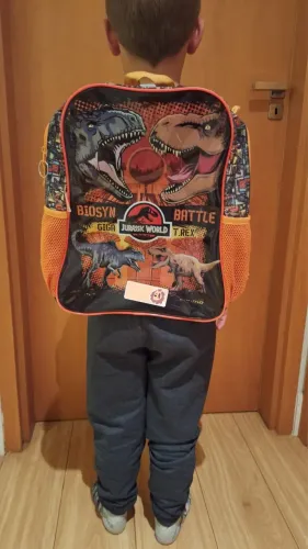 Mochila infantil Jurassic World dinossauro 