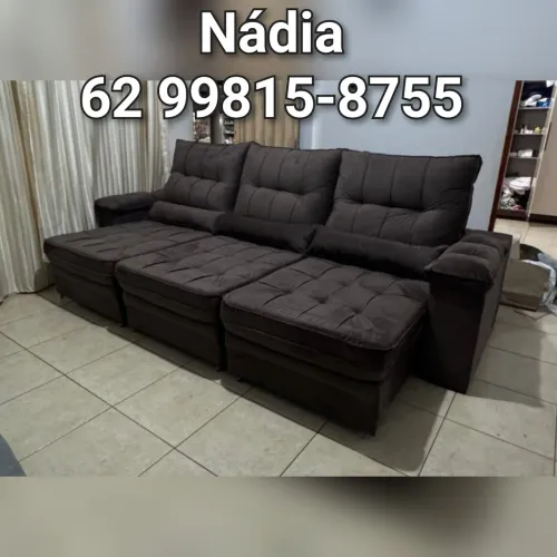SOFÁ RETRÁTIL E RECLINÁVEL SOFÁ SOFÁ SOFÁ