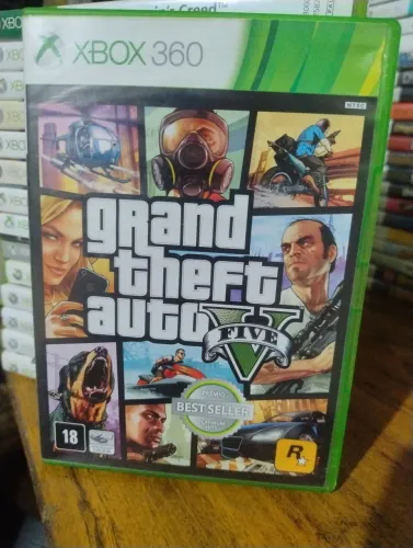 GTA V - Xbox 360 (original) mídia física