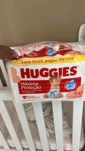 Fralda G Huggies máxima proteção