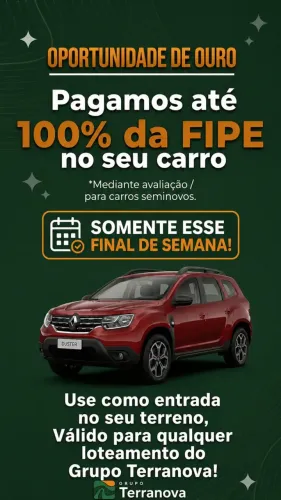 Terrenos de 1000m² direto com o dono