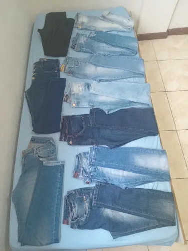KIT 7 CALÇAS JEANS FEMININA TAMANHO 36