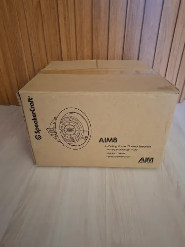 2pçs Alto-falantes de embutir SpeakerCraftAIM8(linha AIMcinema series)referência em áudio