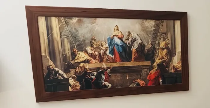 Quadro Pentecostes Nossa Senhora