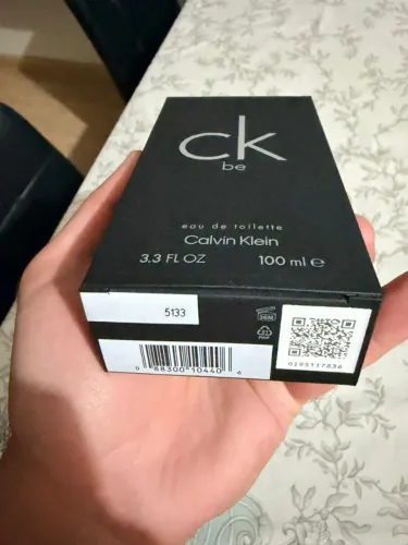 Perfume unissex Calvin Klein be ck 100ml