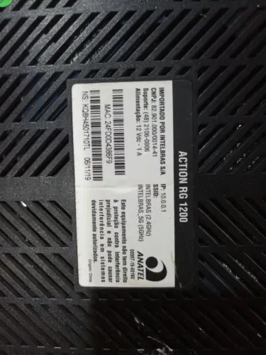 Roteador Intelbras 4 antenas 