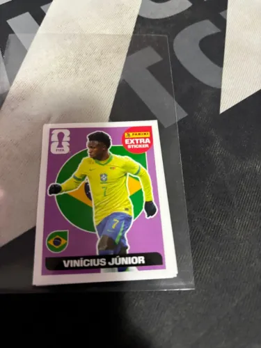 Figurinha Extra Legend Vinicius Júnior Lilás Copa 2026