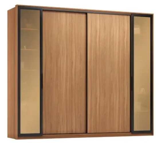 Guarda-Roupa Casal com Reflecta Laredo Flex 4 Portas
