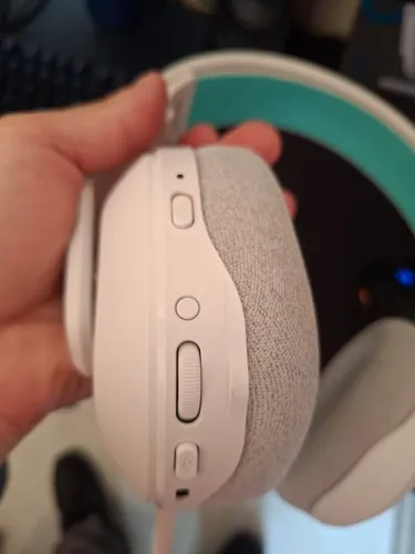 Headset Gamer Sem Fio Logitech G522 LIGHTSPEED - Branco
