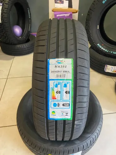 Pneu 205/55/R17 Milever original com garantia de 5 anos com mais performance e qualidade 