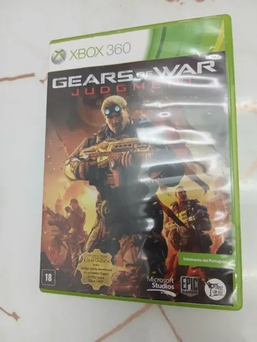 Jogo Xbox 360 midia fisica Gears of War Judgement em perfeito estao