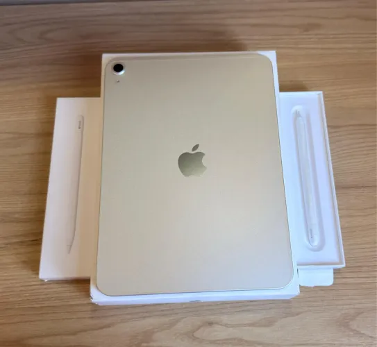 iPad 11 (A16) + Apple Pencil USB-C único dono