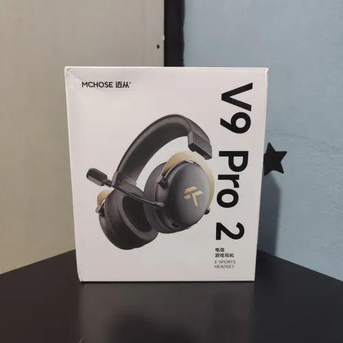 Headset Gamer Sem Fio MCHOSE V9 Pro 2 - Tri-Mode - NOVO