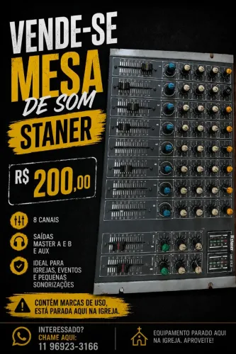 Mesa de som Staner