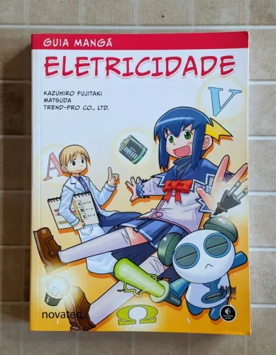 Livro Mangá ELETRICIDADE 