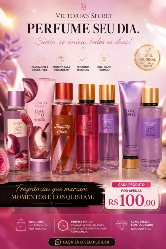 Boddy splash e creme corporal Victoria?s secret