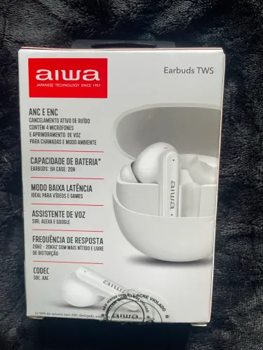 Vendo fone Bluetooth AIWA novo