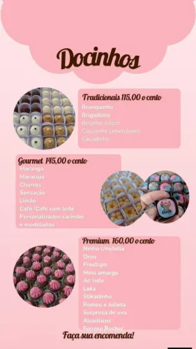 Doces tradicionais,Gourmet, Premium,finos