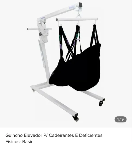Guincho para cadeirantes/deficientes
