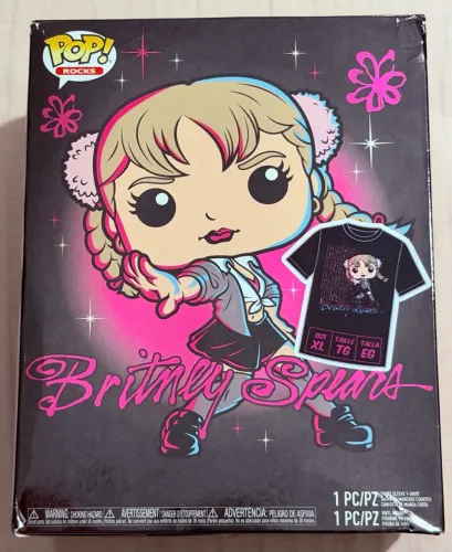 Funko Pop! Britney Spears com Camiseta - Target Exclusivo