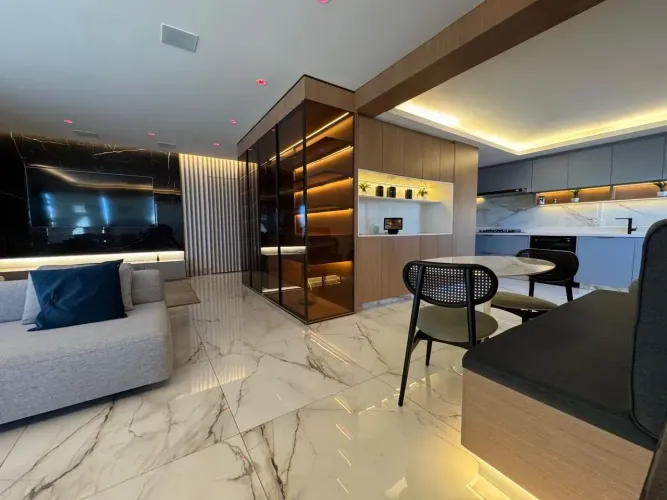 Apartamento mobiliado no HL PARK 175m2 3 suítes