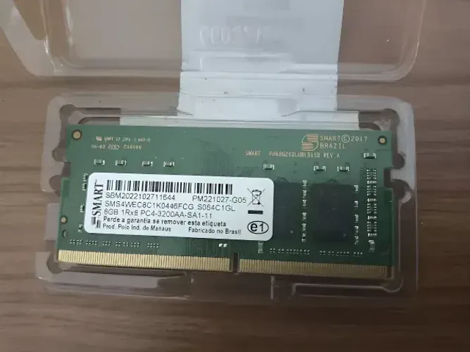 Memória Ram Soddim Smart Ddr4 3200mhz
