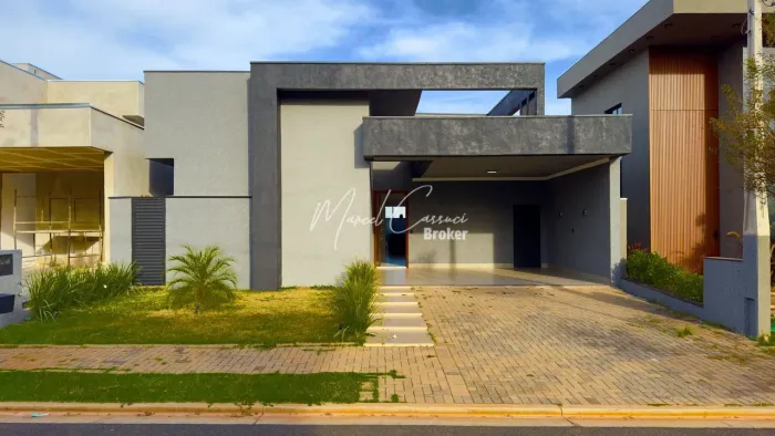 Condomínio Terras Alphaville Mirassol - Casa à venda com 3 quartos, sendo 1 tipo apartamen