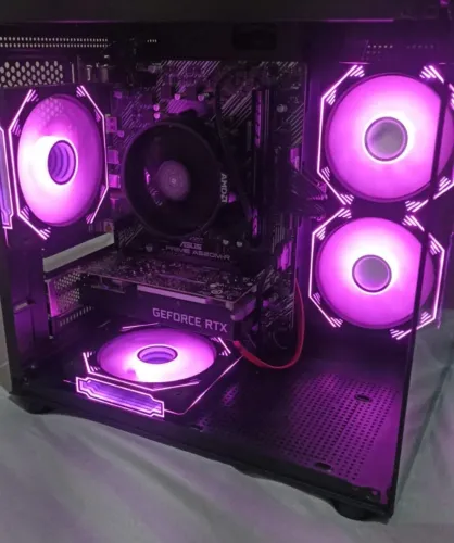 PC Gamer Completo Barato Pra Vender Logo RTX 3050 + Ryzen 5 5600