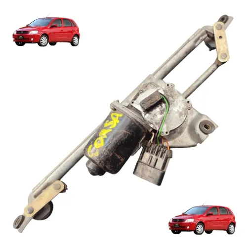 Motor Limpador Parabrisa Dianteiro Corsa 2002 A 2005