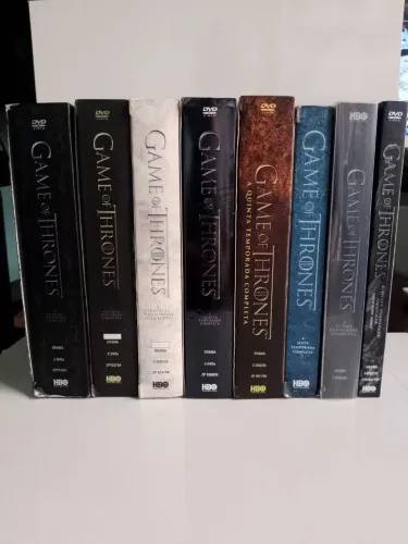 Série Games Of Thrones Completa Em Dvd