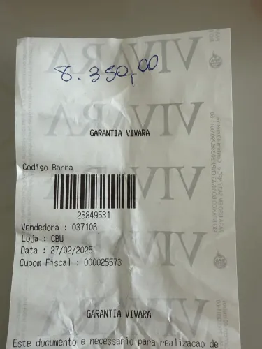 Anel solitário Vivara