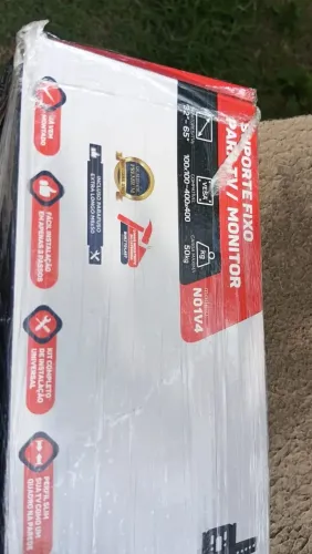 SUPORTE FIXO PARA TV/MONITOR 32" A 65" - NOVO