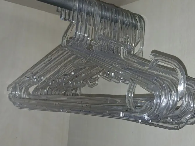 50 cabides acrílico