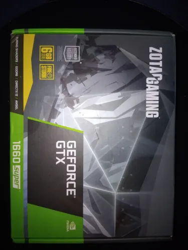 Placa de Vídeo GTX 1660 Super Zotac 6GB - Na Caixa (Memórias Samsung)