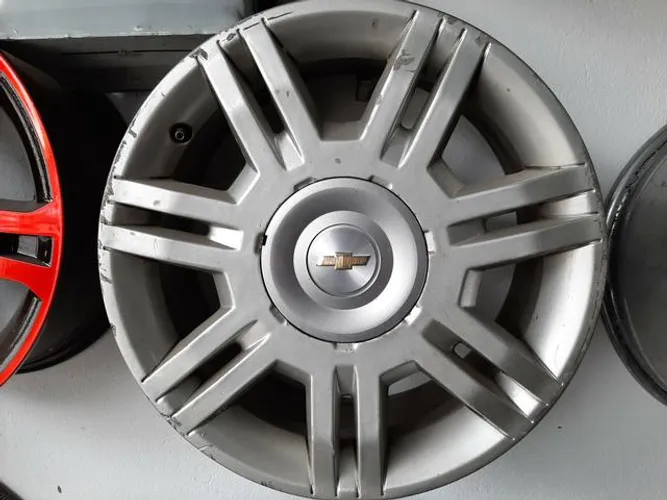 Roda aro 16 Raiada Prata Fiat Palio 4X98 jogo original