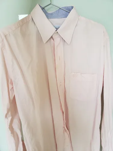 Camisa social rosa