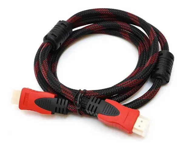 Cabo Hdmi 3 MTS Full Hd 1080p 4k Flexível Filtro Blindado Nylon