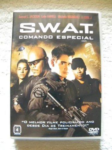 Dvd S.W.A.T. Comando Especial Original Dublado.