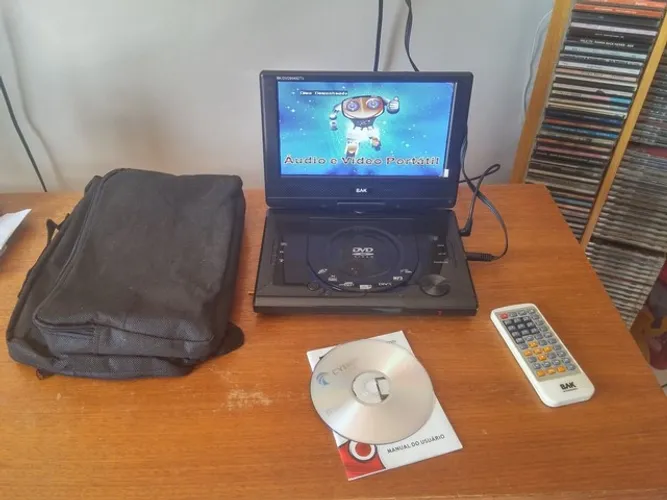 TV Digital + DVD portátil Bak Original. 