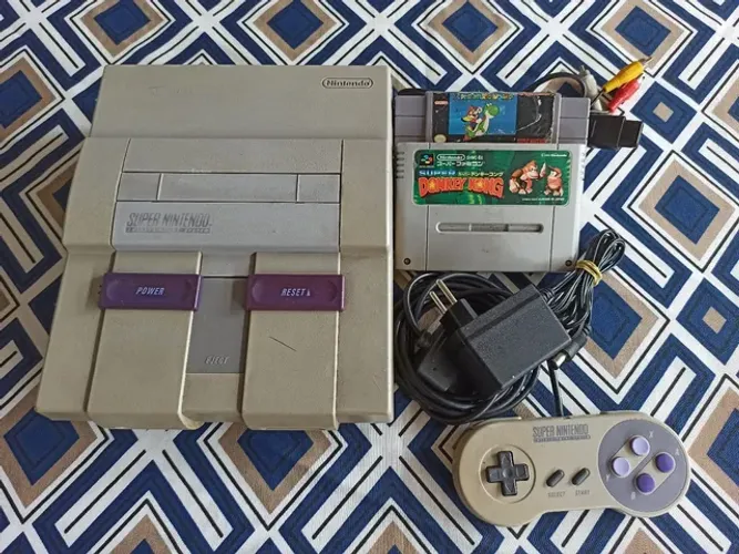 Super Nintendo + Cartuchos !!