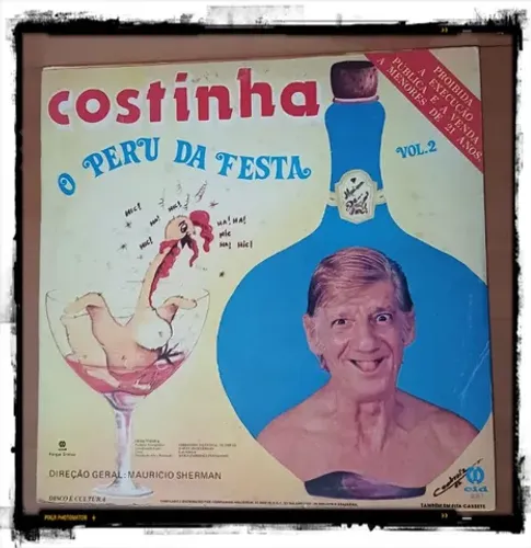 LP Vinil: Costinha - O perú da festa - Volume 02