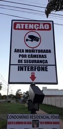 Placas de endereço 