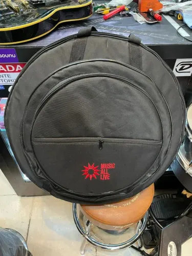 Bag de pratos 24" super luxo gigante espuma pack 10mm novo super oferta
